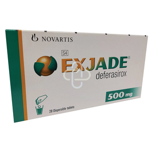EXJADE 500MG 28 TABLETS