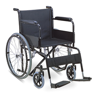 WHEELCHAIR -STEEL/NYLON/FIX ARM FOOT