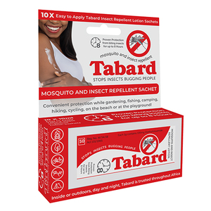 TABARD MOSQUITO & INSECT REPEL SACH 10