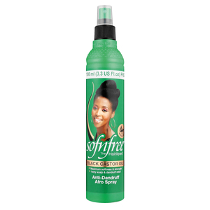 SOFNFREE BLACK CASTOR OIL AFRO SPRAY 350ML