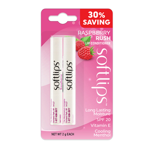 SOFTLIPS RASBERRY RUSH DUO LIMITED 2s
