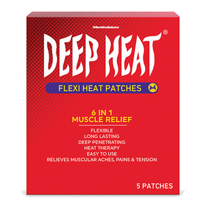 DEEP HEAT PAIN PATCHES 5