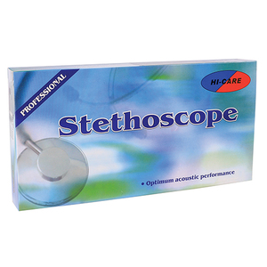 STETH NURSE DELUX SINGLE HEAD HC BLACK 1