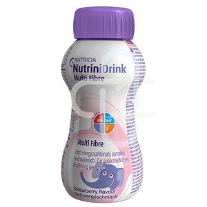 NUTRINIDRINK MULTI FIBRE STRAWBRRY 200ML