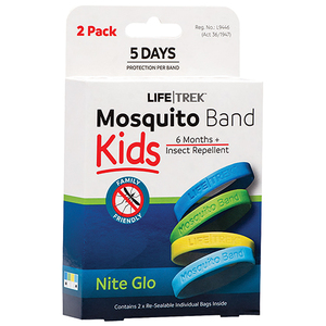 LIFETREK MOS-BAND NIGHT GLOW KIDS 2PK
