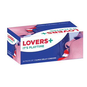 CONDOM LOVERS CLIMATE DELAY 24 X 3'S ~