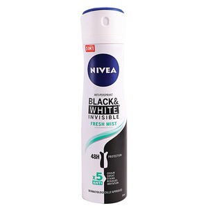 NIVEA DEO INVIS BLCK&WHITE FRSH MST 150