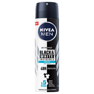 NIVEA MEN DEO INVIS BLACK&WHITE FRSH 150