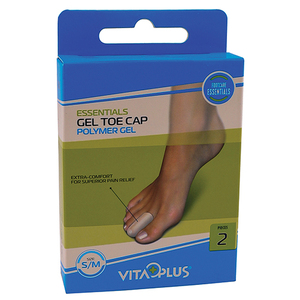 VITAPLUS GEL TOE CAPS SMALL/MEDIUM 2~