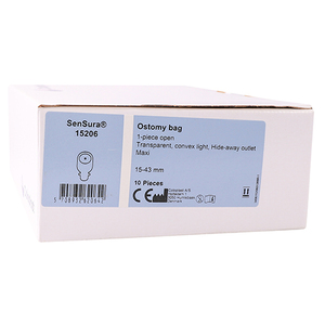 SENSURA CONVEX OPEN TRANSPAR 15-43MM 10~