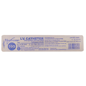 IV CATHETER INJECTION PORT WW 16G 1