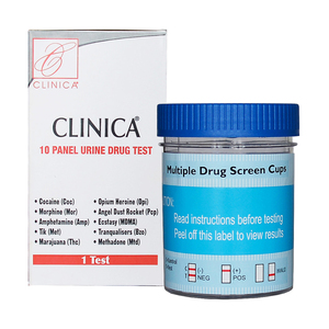CLINICA 10 PANEL DRUG TEST CUP 1