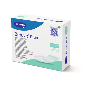 ZETUVIT PLUS ABSORB PAD STE 10X10CM 10~