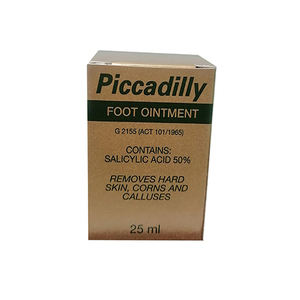 PICCADILLY FOOT OINTMENT 25ML