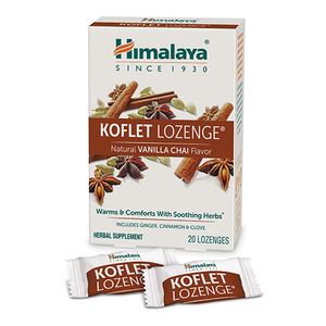 HIMALAYA KOFLET LOZENGES 20 VANILLA CHAI