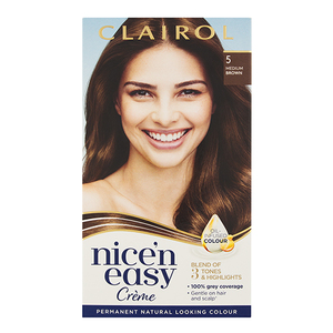 NICE N EASY CREME NATURAL MEDIUM BROWN 5