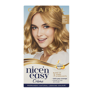 NICE N EASY CREME MEDIUM ASH BLOND 8A