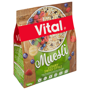 VITAL MUESLI LUXURY SWISS - STYLE 650G