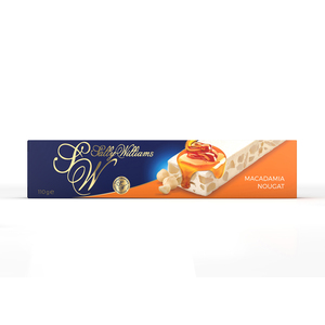 SALLY WIL NOUGAT MACADAMIA BARS 110G