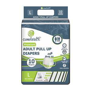 DIAPERS ADULT PREMIUM LARGE PULLUP 10 's