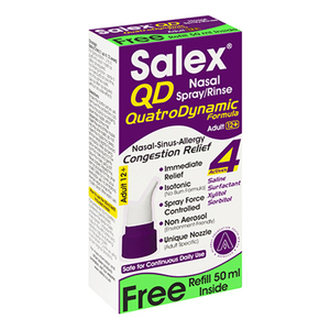 SALEX QD ADULT NASAL SPRAY RINSE 50ML