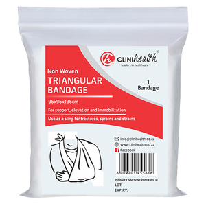 TRIANGULAR BANDAGE NON-WOVEN CLINIHEA 1