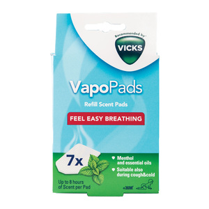 VICKS MENTHOL VAPO PADS 7 ~