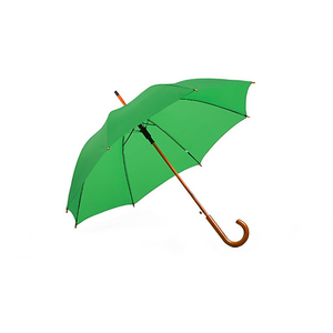UMBRELLA WOODEN HOOK AU-12W - LIME