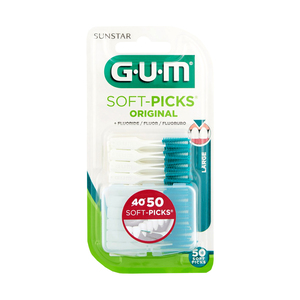 GUM SOFT PICKS ORIGINAL LARGE 50 PC