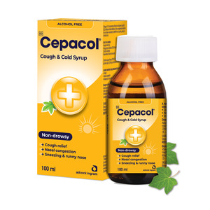 CEPACOL COUGH & COLD SYRUP NON-D 100ML