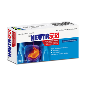 NEUTRACID CHEWABLES 30 TABLETS