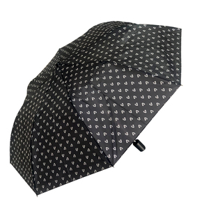 UMBRELLA MINI COMPACT AU-17 -WHITE HEART