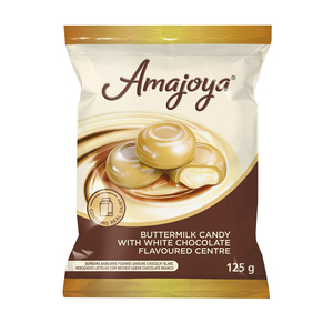 AMAJOYA BUTTERMILK WHITE CHOCOLATE 125G
