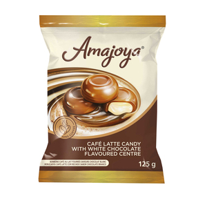 AMAJOYA CAFE LATTE WHITE CHOCOLATE 125G