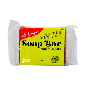BODY & SOUL MOSQUITO GLYCERINE SOAP 75G
