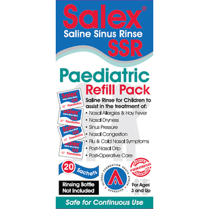 SALEX SSR PAED REFILL PACK 20X0.8G ~