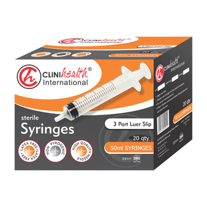 SYRI 50ML LS 3 PART CLINIHEALTH 25