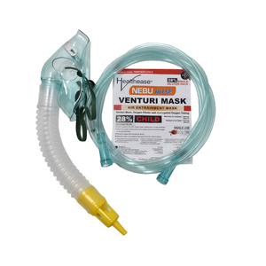MASK OXYGEN VENTURI 28% CHILD H/E 1