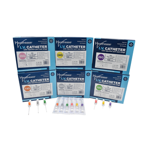 IV CATHETER 24G PLAIN HEALTHEASE 1's