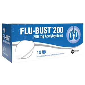 FLU-BUST 200 10 EFFERVESCENT