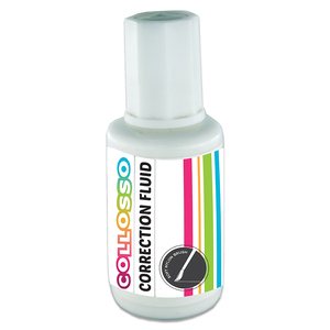 COLLOSSO CORRECTION FLUID + BRUSH 20ML