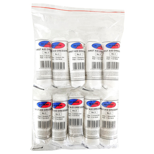FIRST AID DRESSING NO3 7.5CMx2.2M HICARE