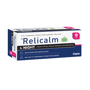RELICALM NIGHT TABLETS 20