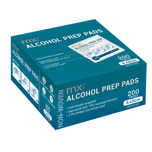 ALCOHOL SWABS MX 6CMx3CM 200~