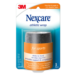 NEXCARE ATHLETIC WRAP 76.2MM X 2M BLCK 1