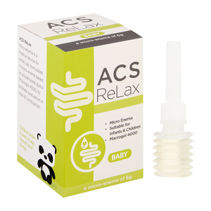 ACS RELAX MICRO ENEMA BABY 4X6G