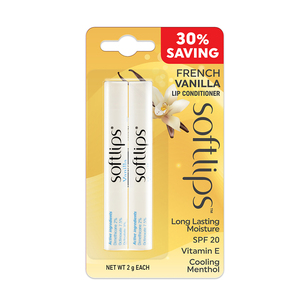 SOFTLIPS FRENCH VANILLA DUO 2s