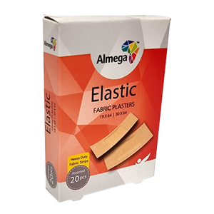 PLASTERS ASSORTED FABRIC ALMEGA 20`s