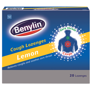 BENYLIN COUGH LOZENGES LEMON 20