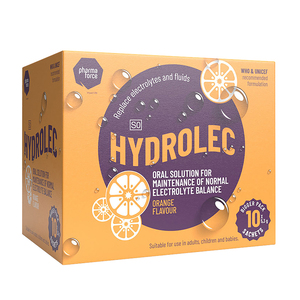 HYDROLEC SACHETS ORANGE 10X5.3G
